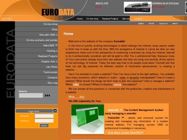 Eurodata, SIA